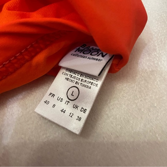 New! Bananamoon sun knot front bikini top red 3716 - Picture 4 of 6